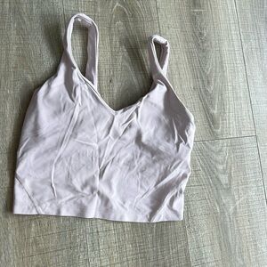light baby pink align tank lululemon size 2